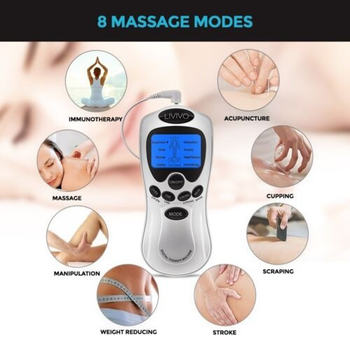 Digital Therapy Machine with Multi-Mode Pain Relief & Muscle Relaxation - Portable & Rechargeable