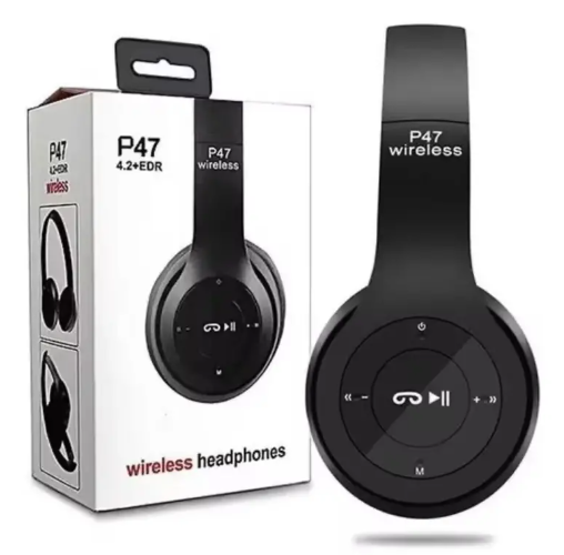P47 Wireless Bluetooth Headphone Stereo Earphone with SD Card Slot